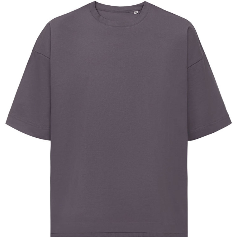 Футболка оверсайз «Beta.01» унисекс, темно-серый