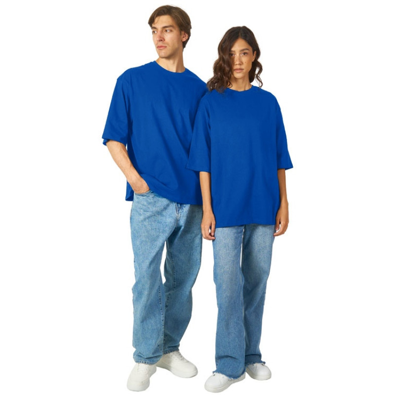 Футболка Berlin к/р оверсайз, 100% хлопок, 180гр, классический синий