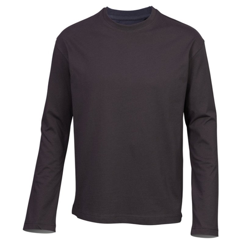 Лонгслив оверсайз «Berlin» унисекс, темно-серый