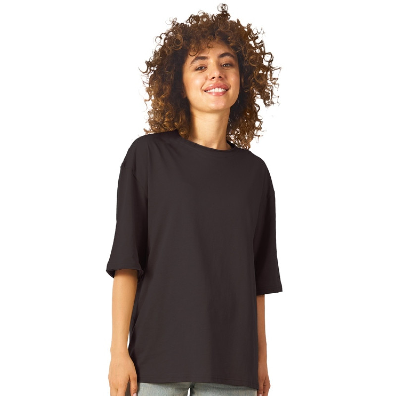 Футболка оверсайз «Liyon» унисекс, темно-серый Футболка оверсайз «Liyon» унисекс, темно-серый