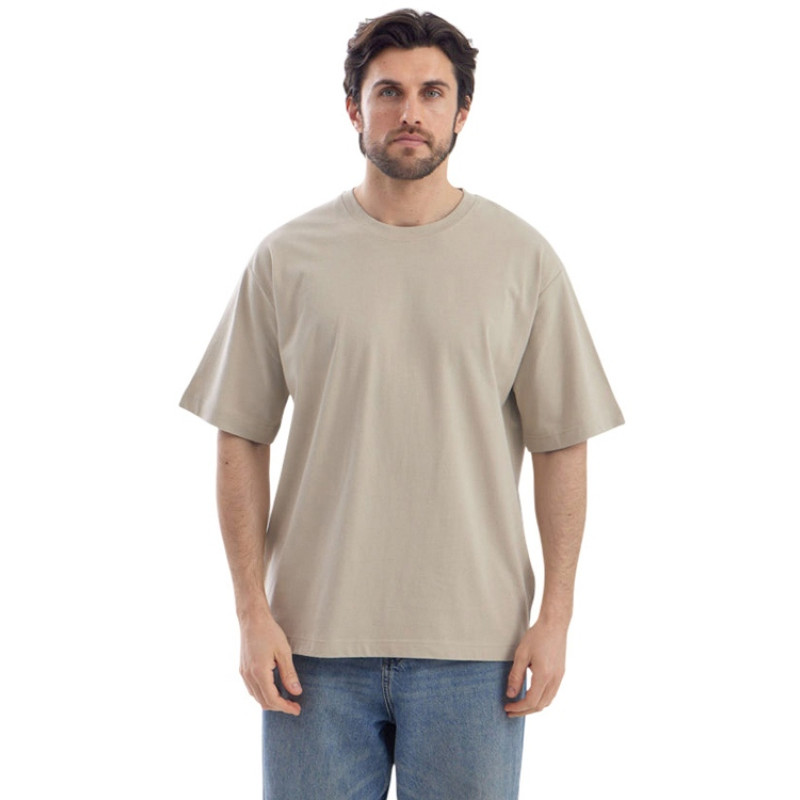 Футболка Kyoto из джерси 180 г/м2 с пич отделкой, унисекс, оливковый