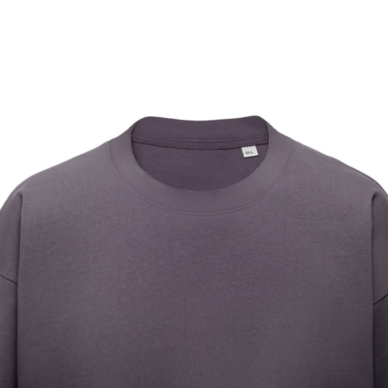 Футболка оверсайз «Beta.01» унисекс, темно-серый