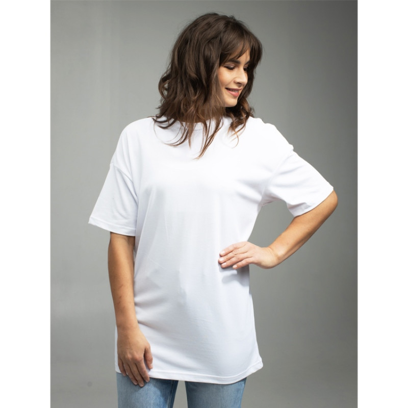 Футболка Futbitex "Evolution" Оверсайз (46(S), Белый)