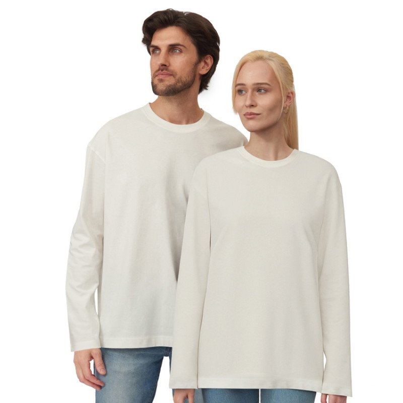 Лонгслив оверсайз «Berlin» унисекс, молочный