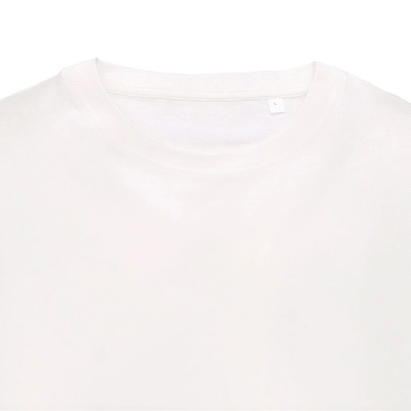 Футболка Kyoto из джерси 180 г/м2 с пич отделкой, унисекс, молочный