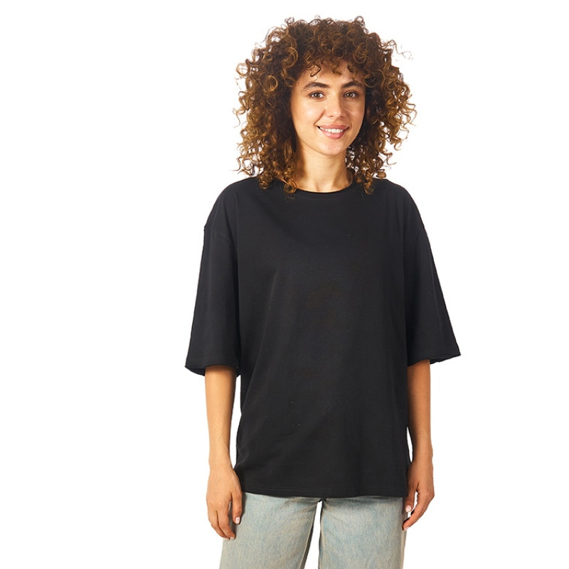 Футболка оверсайз «Liyon» унисекс, черный Футболка оверсайз «Liyon» унисекс, черный