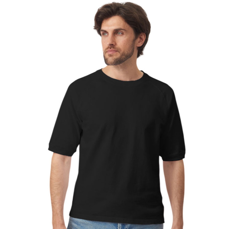 Футболка c рукавом реглан «Warsaw», черный Футболка c рукавом реглан «Warsaw», черный