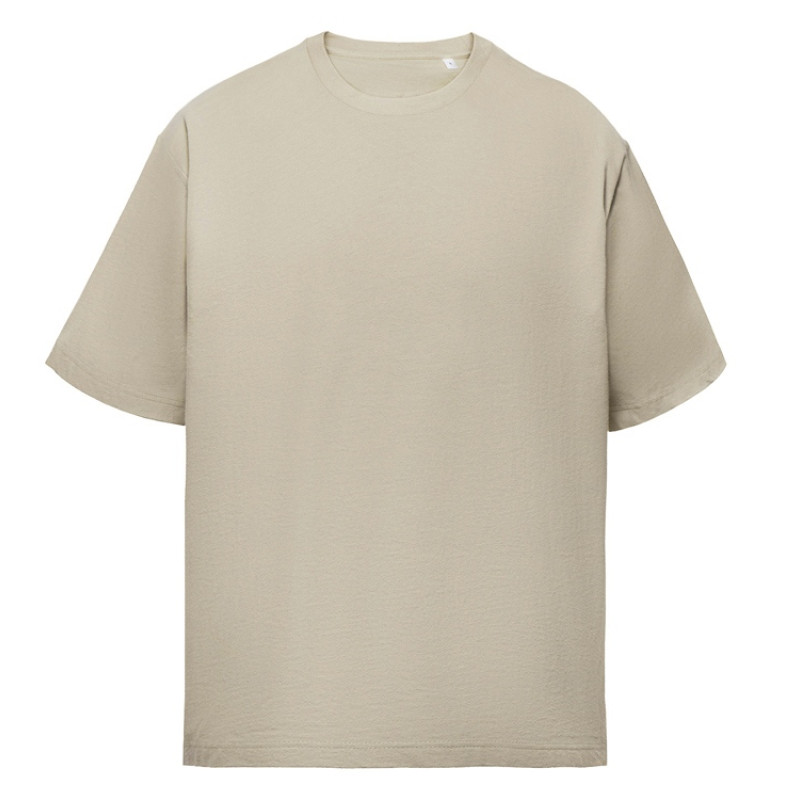 Футболка Kyoto из джерси 180 г/м2 с пич отделкой, унисекс, оливковый