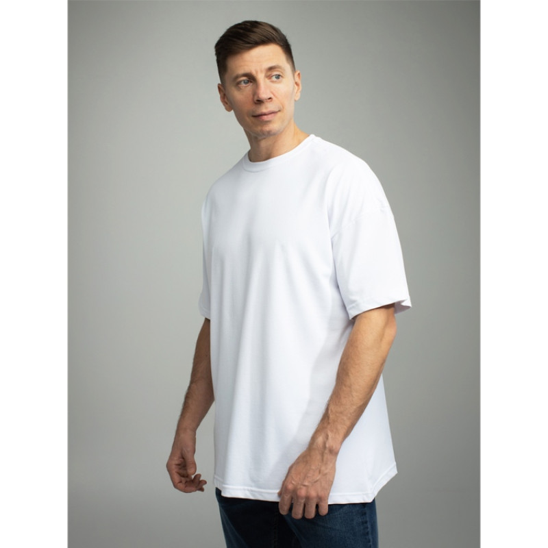 Футболка Futbitex "Evolution" Оверсайз (46(S), Белый)