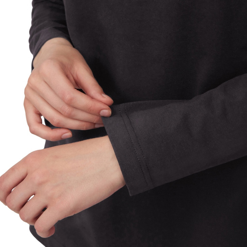 Лонгслив оверсайз «Berlin» унисекс, темно-серый