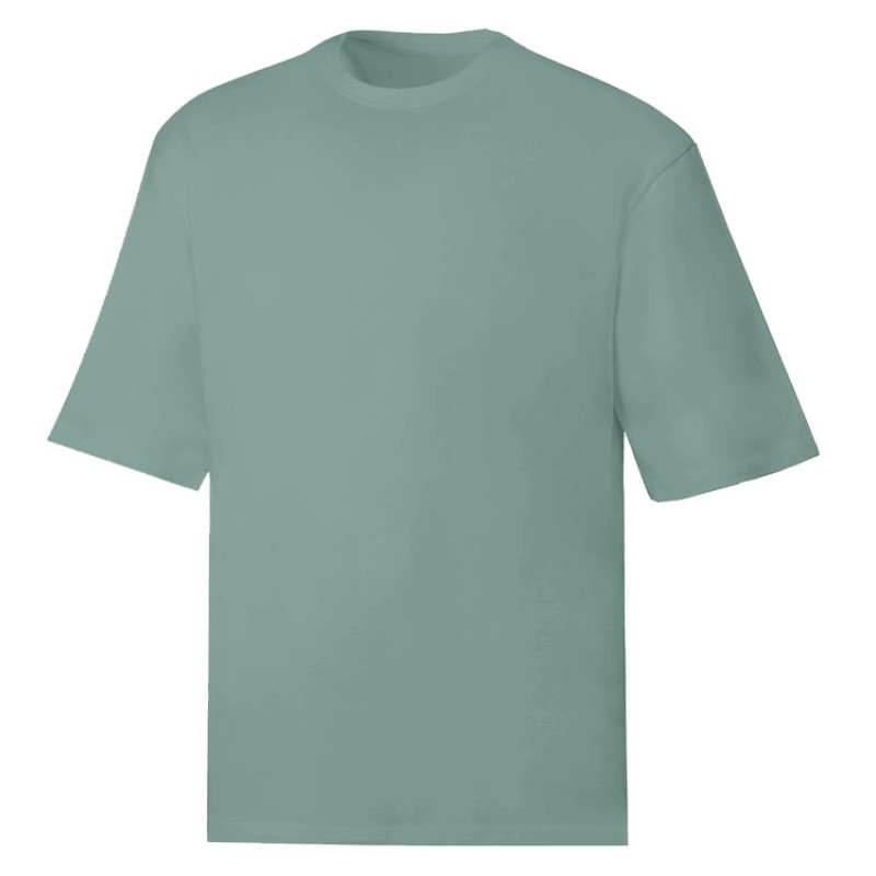 Футболка Berlin к/р оверсайз, 100% хлопок, 180гр, пыльно-бирюзовый Футболка Berlin к/р оверсайз, 100% хлопок, 180гр, пыльно-бирюзовый