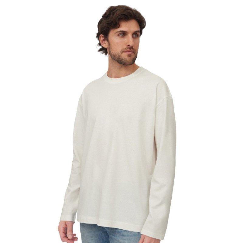 Лонгслив оверсайз «Berlin» унисекс, молочный