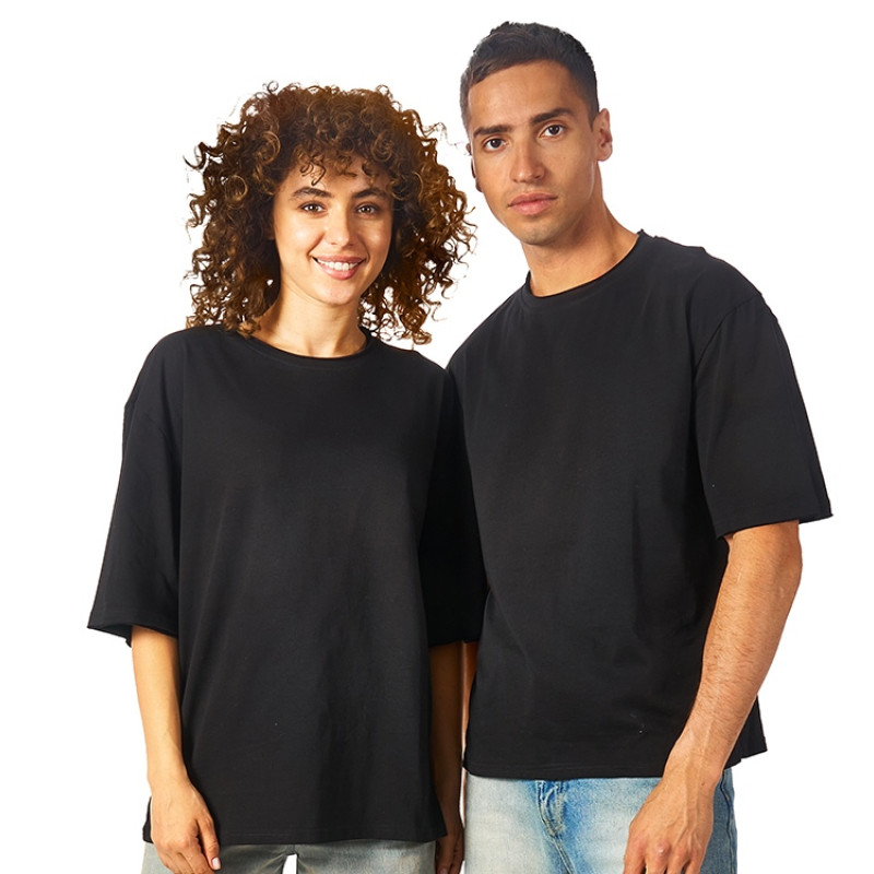 Футболка оверсайз «Liyon» унисекс, черный Футболка оверсайз «Liyon» унисекс, черный