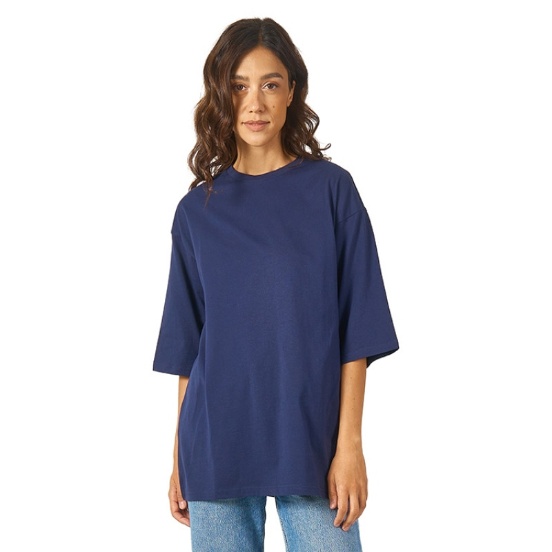 Футболка Berlin к/р оверсайз, 100% хлопок, 180гр, темно-синий