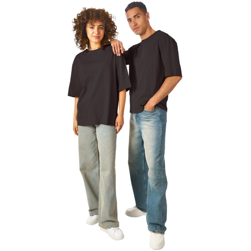 Футболка оверсайз «Liyon» унисекс, темно-серый Футболка оверсайз «Liyon» унисекс, темно-серый