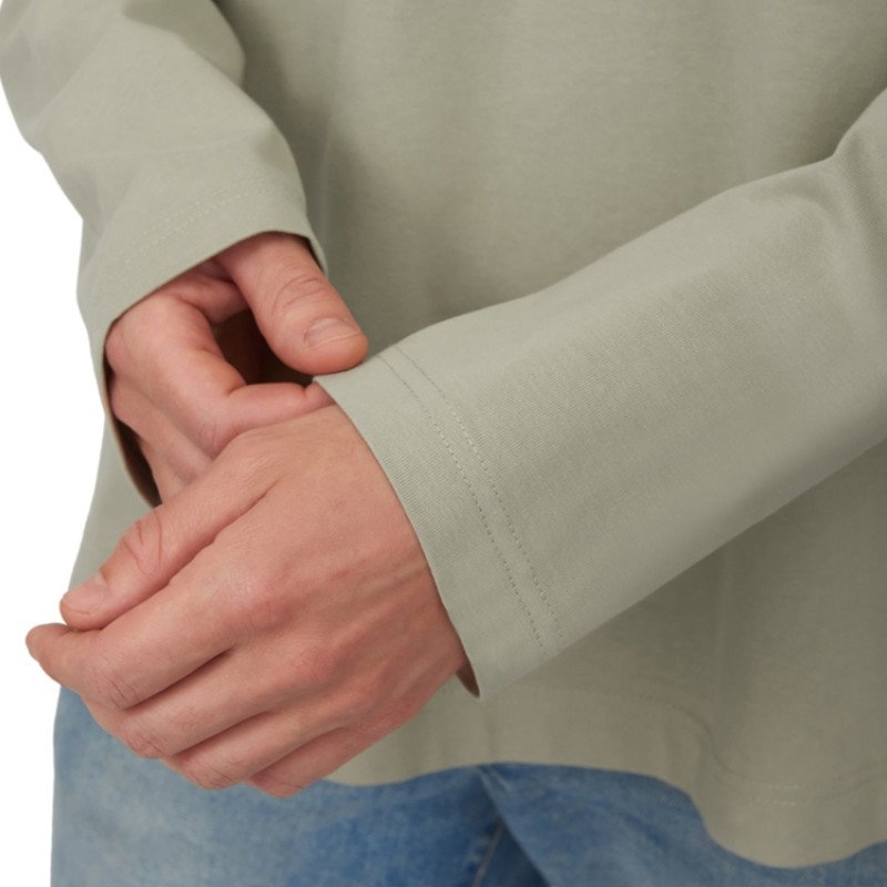 Лонгслив оверсайз «Berlin» унисекс, оливковый