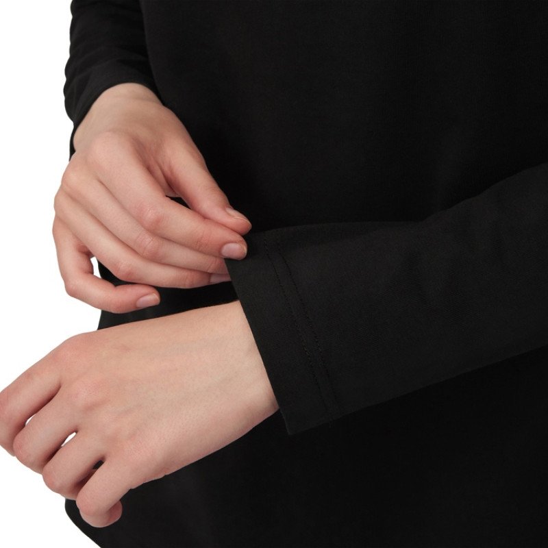 Лонгслив оверсайз «Berlin» унисекс, черный