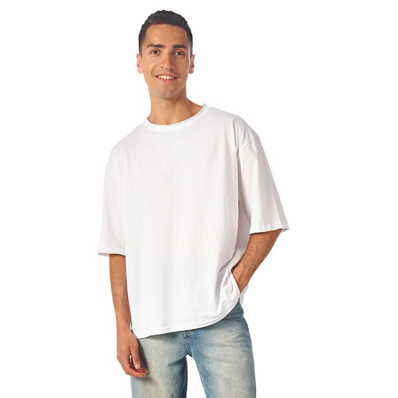 Футболка оверсайз «Liyon» унисекс, белый