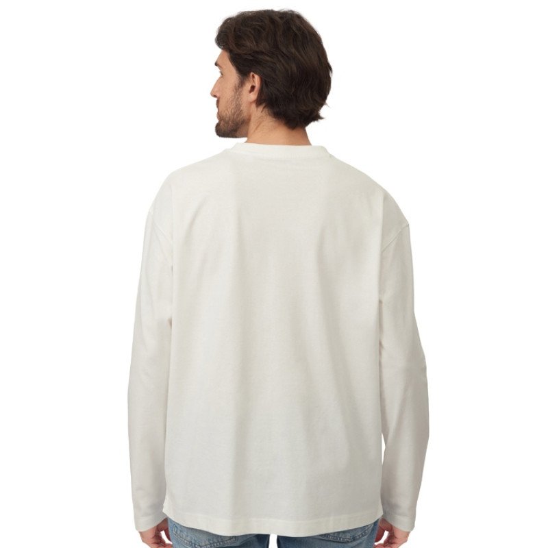 Лонгслив оверсайз «Berlin» унисекс, молочный