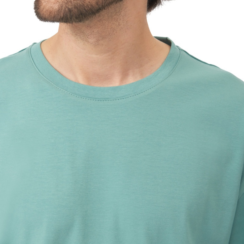 Футболка оверсайз «Vienna» унисекс , припылено-бирюзовый