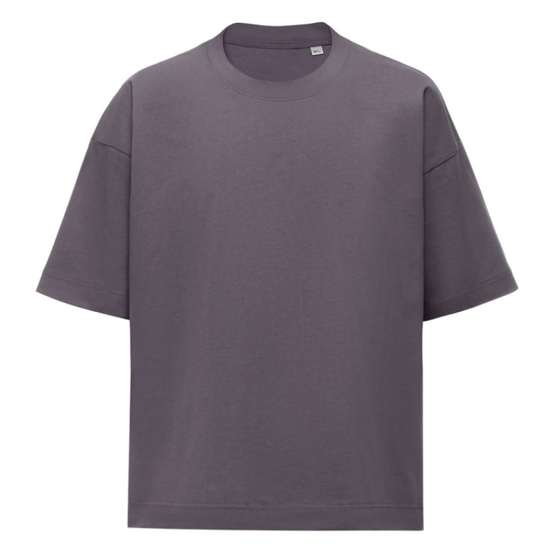 Футболка оверсайз «Beta.01» унисекс, темно-серый