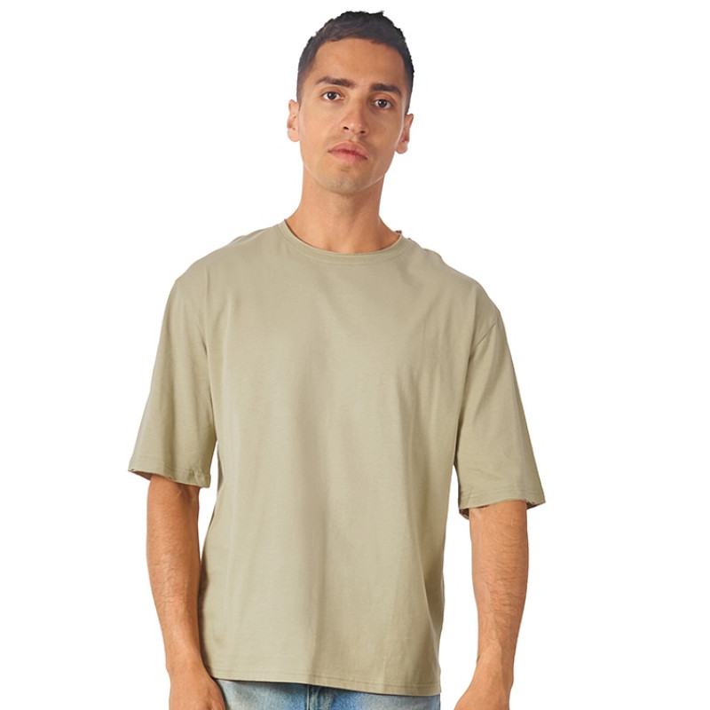 Футболка оверсайз «Liyon» унисекс, оливковый Футболка оверсайз «Liyon» унисекс, оливковый