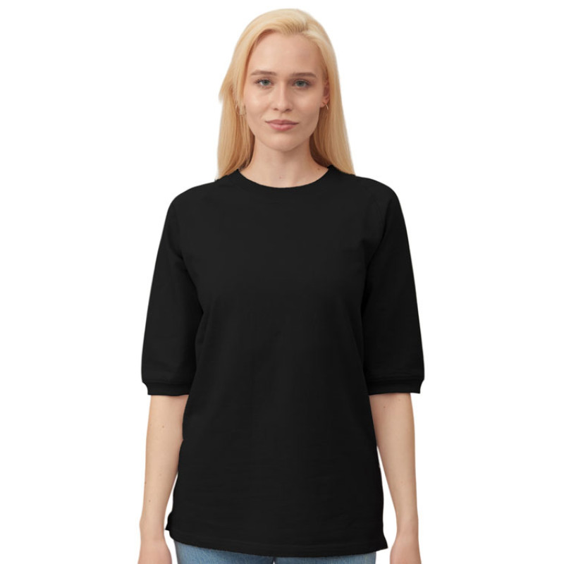 Футболка c рукавом реглан «Warsaw», черный Футболка c рукавом реглан «Warsaw», черный