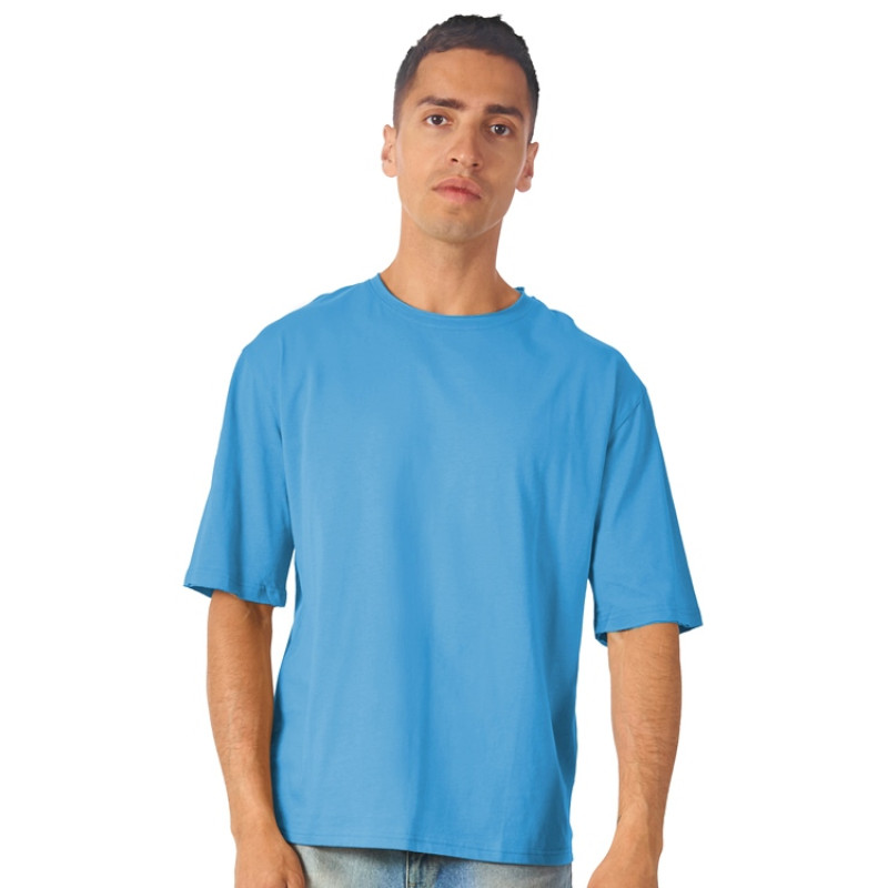 Футболка оверсайз «Liyon» унисекс, лазурный Футболка оверсайз «Liyon» унисекс, лазурный