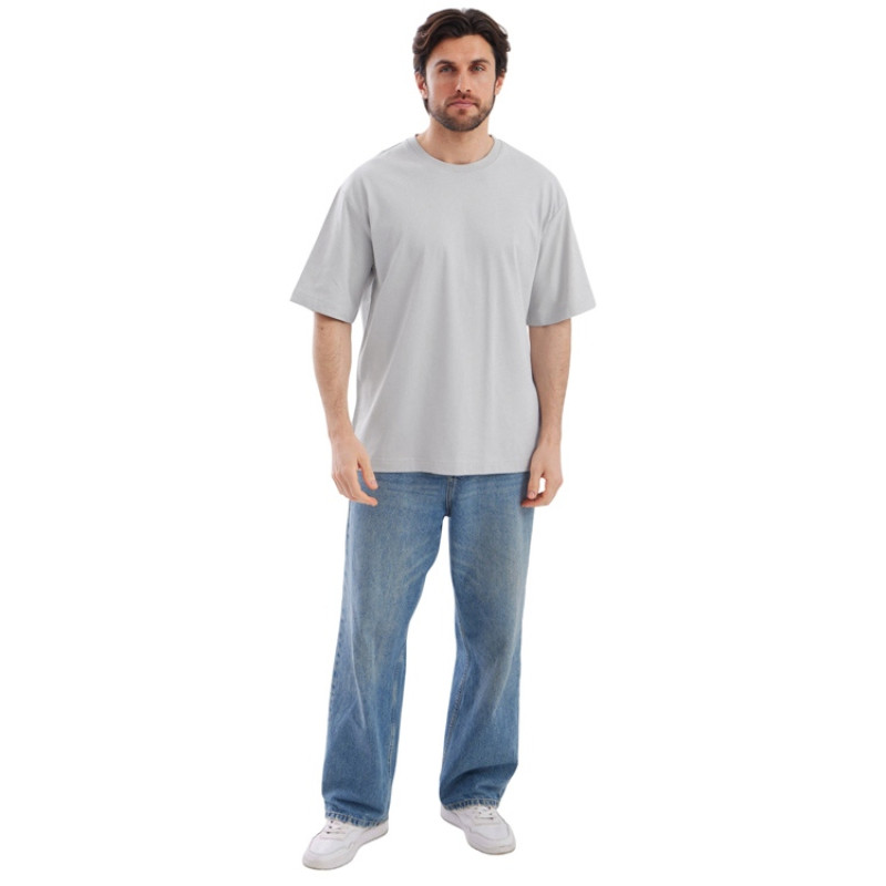 Футболка Kyoto из джерси 180 г/м2 с пич отделкой, унисекс, жемчужный