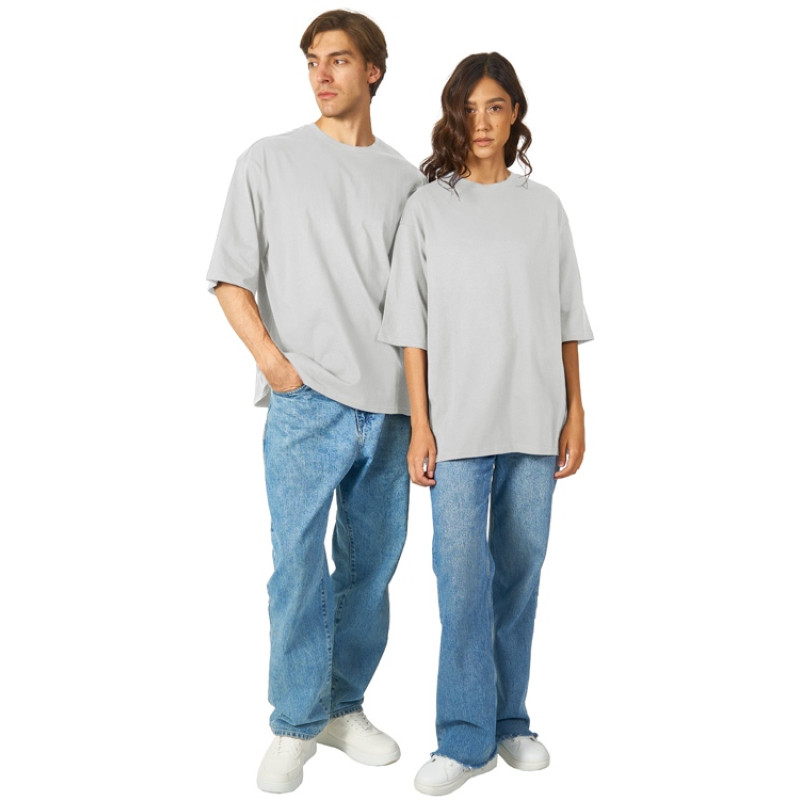 Футболка Berlin к/р оверсайз, 100% хлопок, 180гр, жемчужный