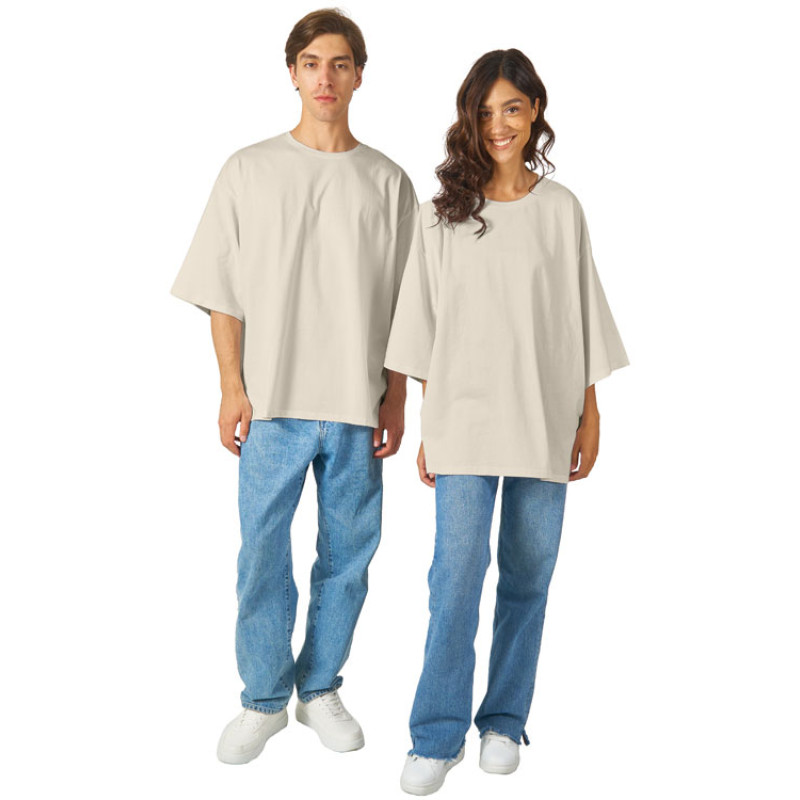 Футболка Berlin к/р оверсайз, 100% хлопок, 180гр, бежевый Футболка Berlin к/р оверсайз, 100% хлопок, 180гр, бежевый