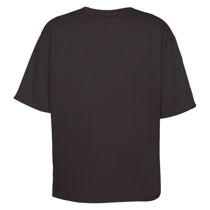 Футболка оверсайз «Liyon» унисекс, темно-серый Футболка оверсайз «Liyon» унисекс, темно-серый