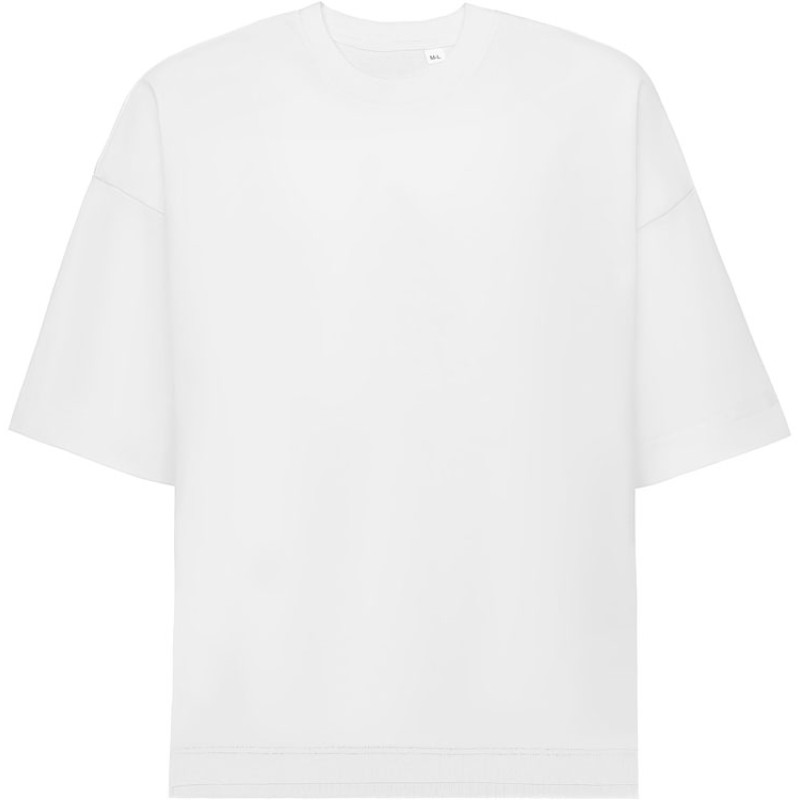 Футболка оверсайз «Beta.01» унисекс, молочный