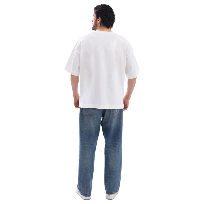 Футболка оверсайз «Beta.01» унисекс, молочный