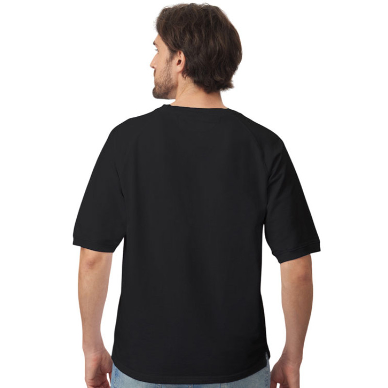 Футболка c рукавом реглан «Warsaw», черный Футболка c рукавом реглан «Warsaw», черный