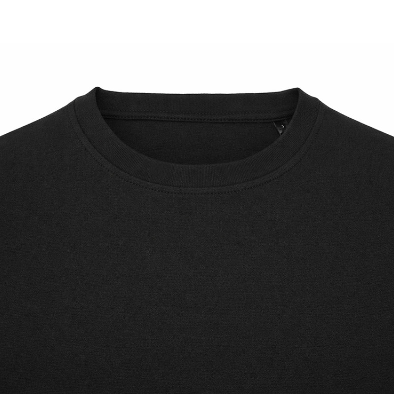 Футболка Kyoto из джерси 180 г/м2 с пич отделкой, унисекс, черный