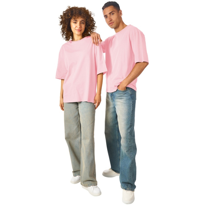 Футболка оверсайз «Liyon» унисекс, розовый Футболка оверсайз «Liyon» унисекс, розовый