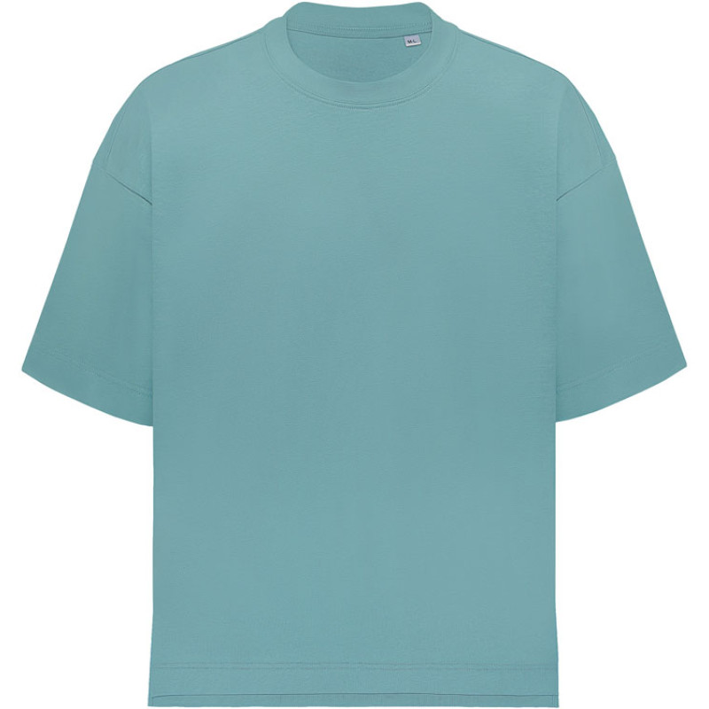 Футболка оверсайз «Beta.01» унисекс, пыльный бирюзовый