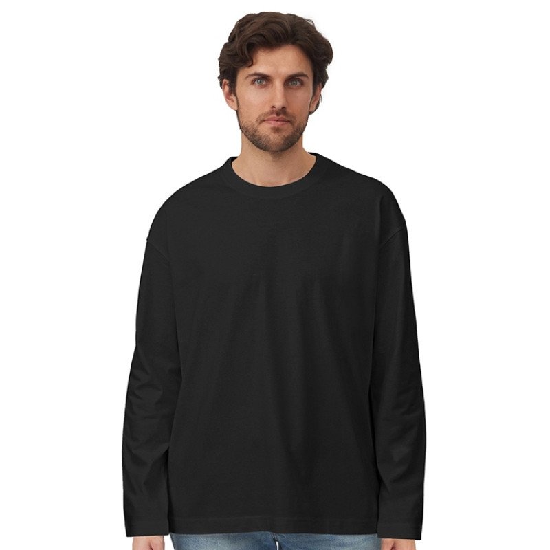 Лонгслив оверсайз «Berlin» унисекс, черный