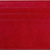 Картхолдер для 6 пластиковых карт с RFID-защитой "Fabrizio", красный