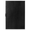 Бизнес-блокнот А5 с клапаном «Fabrizio», 80 листов, черный (P)