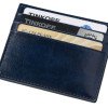 Картхолдер для 6 пластиковых карт с RFID-защитой "Fabrizio", синий