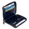 Картхолдер на молнии для 8 пластиковых карт с RFID защитой "Fabrizio", синий