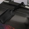 Багажная бирка из PU Fabrizio, черный