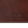 Картхолдер для 6 пластиковых карт с RFID-защитой "Fabrizio", коричневый