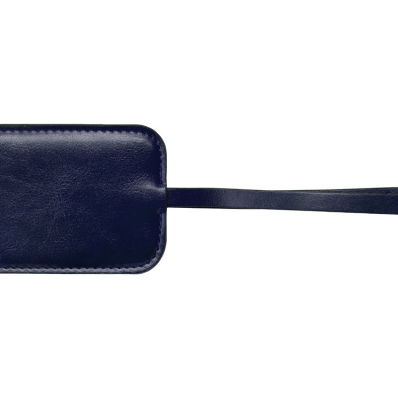 Багажная бирка из PU Fabrizio, синий