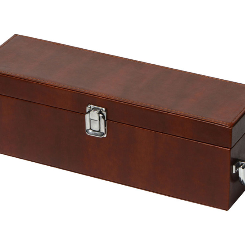 Набор аксессуаров для вина в подарочной коробке «Fabrizio», коричневый