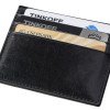 Картхолдер для 6 пластиковых карт с RFID-защитой "Fabrizio", черный