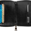 Картхолдер на молнии для 8 пластиковых карт с RFID защитой "Fabrizio", черный
