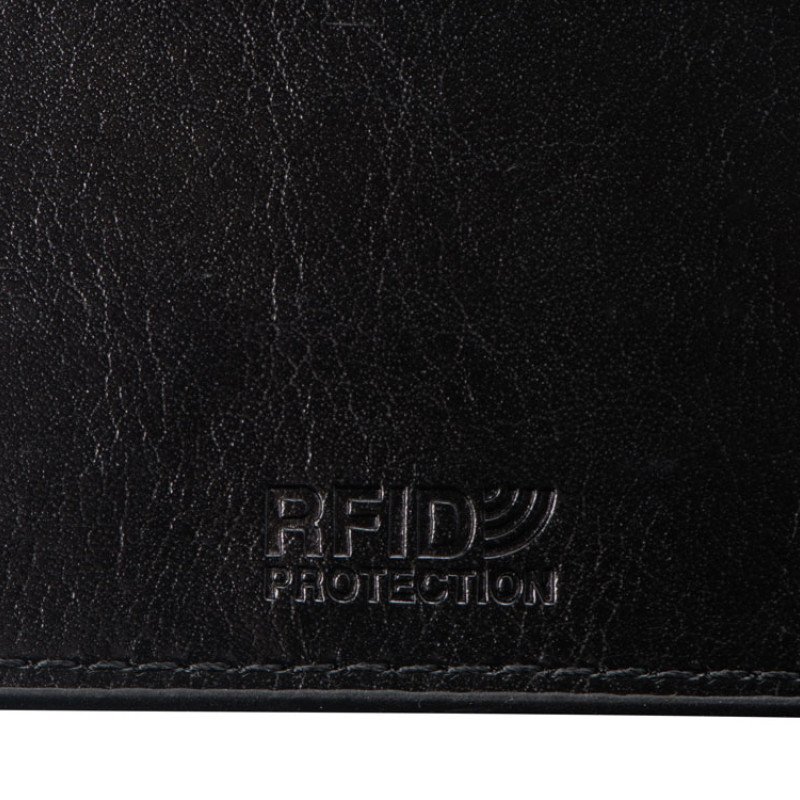 Картхолдер для 6 пластиковых карт с RFID-защитой "Fabrizio", черный